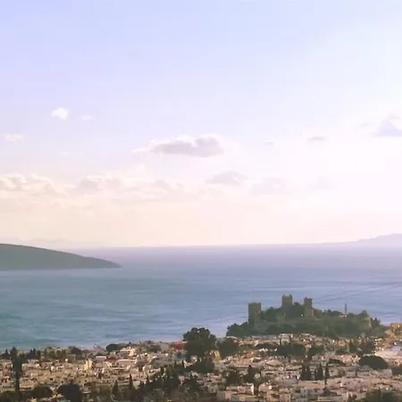 Amazing View, 1-Bedroom, Parking, Wifi, Quiet, Terrace, 4 People Flat Apartamento Bodrum